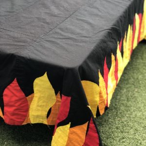 Fire Tablecloth