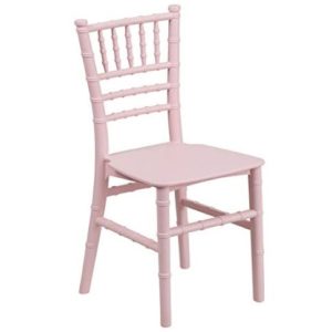 kids pink chiavari chair