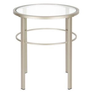 end table silver