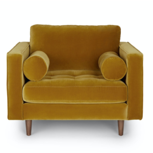 mustard chair